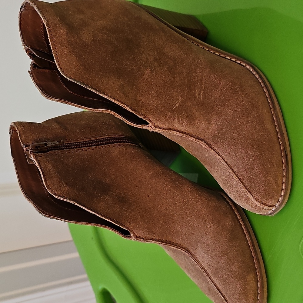 Diba Suede Ankle Booties